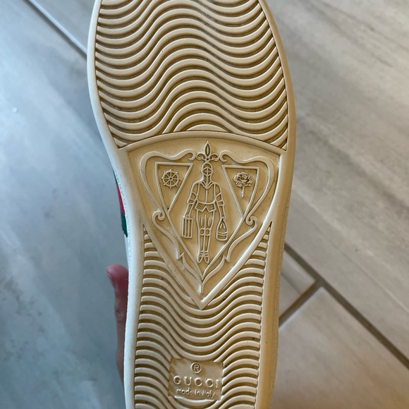 Authentic womens gucci sneakers size 8 - Picture 6 of 7